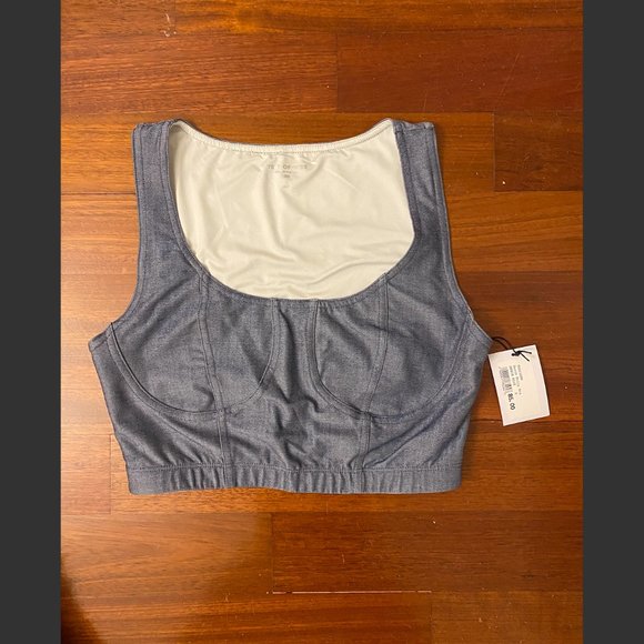 NWT Year Of Ours Denim Dolly Bra - Picture 2 of 4